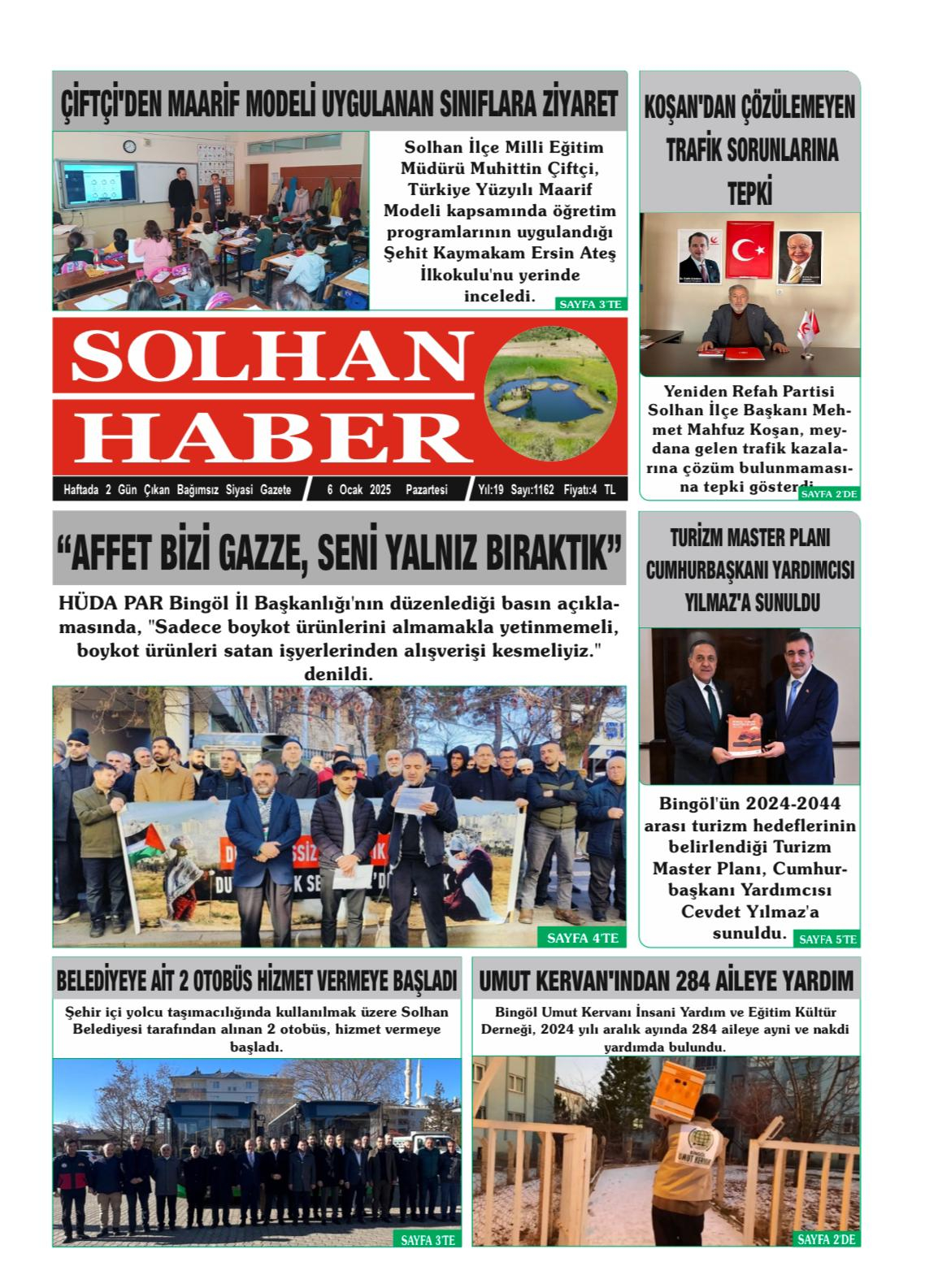 06,01,2025 Tarihli Gazetemiz