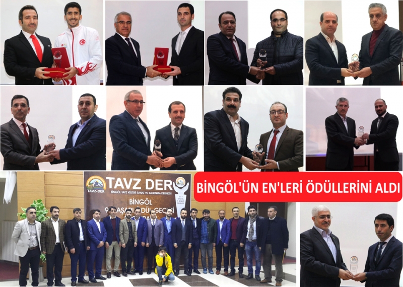 Tavz-Der’in 9. Başarı Ödülleri Sahiplerini Buldu