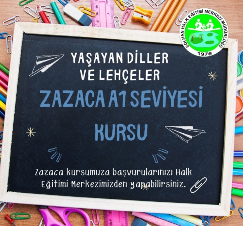 ZAZACA A1 SEVİYESİ KURS KAYITLARI BAŞLADI