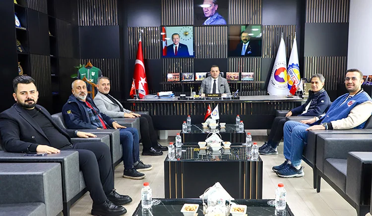 BİNGÖL BASIN KONSEYİ’NDEN TSO’YA ZİYARET