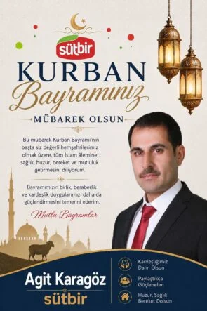 KURBAN BAYRAMI TEBRİK MESAJI