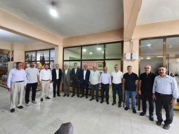 HÜDA PAR GENEL BAŞKAN YARDIMCISI EMİROĞLU’NDAN GAZETEMİZE ZİYARET