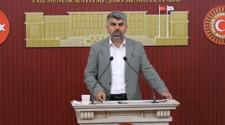 DİNÇ, ARSLANBEYLİ’DEKİ MADEN ARAMA ÇALIŞMALARINI TBMM GÜNDEMİNE TAŞIDI