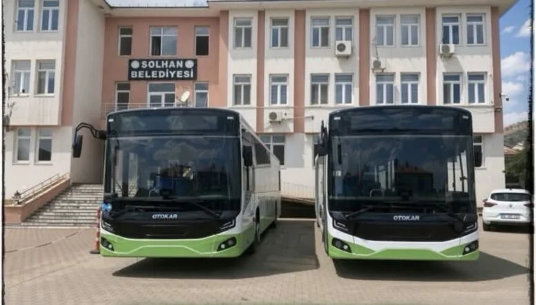 SOLHAN’DA ULAŞIMA İKİ YENİ OTOBÜS