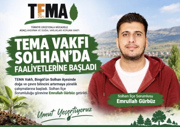 TEMA VAKFI SOLHAN’DA FAALİYETLERİNE BAŞLADI